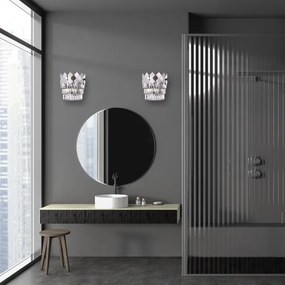 Fali lámpa CARISMA 2xE14/40W/230V fényes króm