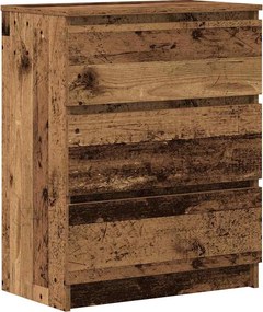 vidaXL antik fa szerelt fa tálalószekrény 60 x 35 x 76 cm