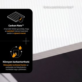 Gamer asztal 140 cm fehér: Diablo X-Mate 1400