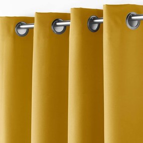 Sárga függöny 140x180 cm Essentiel – douceur d'intérieur