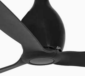FARO 32030 - Mennyezeti ventilátor MINI ETERFAN fekete átm. 128 cm + távirányítás