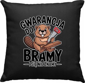 Hód párna hód garancia mém vicc fekete