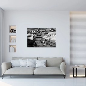 Kép - Egy nyugodt őszi nap (90x60 cm)