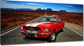 Képek 115x55 Piros Ford Mustang Usa