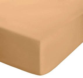 Sárga-narancssárga gumis perkál lepedő 150x200 cm Easy Iron Percale – Catherine Lansfield