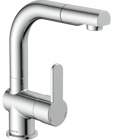 Schütte 79710 - LONDON mosogatócsaptelep kihúzható zuhanyfejjel, fényes króm