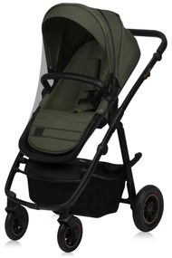 Lionelo - Kombinált 3 az 1-ben babakocsi AMBER PLUS Green Forest