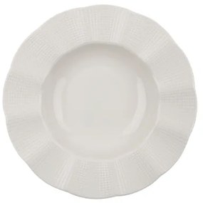 18 darabos fehér porcelán étkészlet