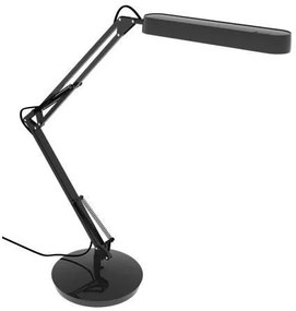 Asztali lámpa, LED, 7 W, ALBA Ledscope, fekete (VFLEDSFK)