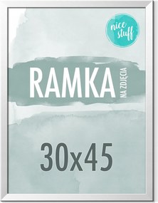 Képkeret 30x45 Képkeret 30x45 Képkeret Ezüst Mdf 45x30