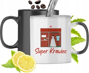 Mágikus Bögre Szabónak Színváltós, fényképes nyomattal