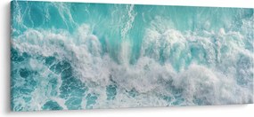 Kép - Kilátás az óceán hullámaira (120x50 cm)