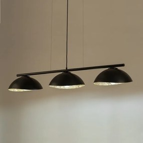 SOLAR függeszték 3xE27/60W/230V fekete, kábellel