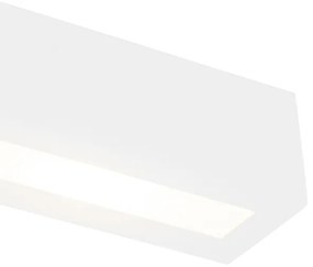 Modern fali lámpa fehér 3-lámpás - Tjada Novo