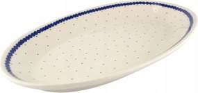 Ovális tál 29,5/18cm Ceramika Artystyczna Bolesławiec