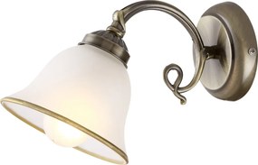 Fali Lámpa Antik bronz ODIN GLOBO-60208W