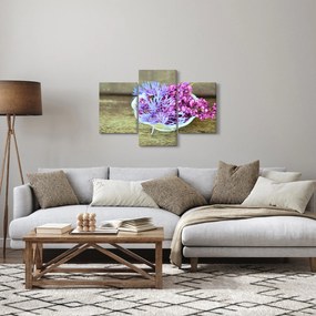 Kép a dekorációról levendulával (90x60 cm)