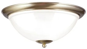 Orion DL 7-677/50 - Mennyezeti lámpa AUSTRIAN OLD LAMP 3xE27/60W/230V bronz/fehér