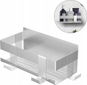 Rozsdamentes Acél Zuhanypolc, Fúrás Nélküli Zuhanykosár