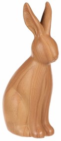Polirezín dekoráció Nyúl, nagy figura, 12 x 7 x 21cm