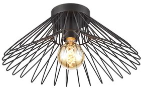 ONLI - Mennyezeti lámpa DUCCIO 1xE27/22W/230V átm. 60 cm fekete