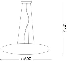 Ideal Lux - Csillár zsinóron SMARTIES 3xE27/42W/230V 50 cm