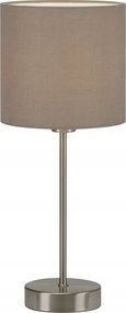 Briloner asztali lámpa bézs E14 max. 25 W, magasság 38,5 cm, textil ernyő