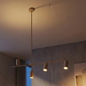 Brilagi - CRANE kábeles csillár 4xGU10/30W/230V bézs