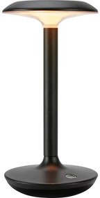 Markslöjd 108918-LED Dimmelhető újratölthető lámpa PETIT 2W/1800mAh 2200/2700/3000K IP44 fekete