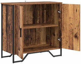 Széf Barna 78 x 35.5 x 74.5 cm Faanyag