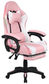 Zondo Irodai szék Juventa (RGB LED világítással) (rózsaszín + fehér). 1040137
