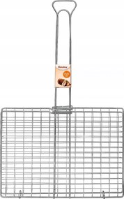 Márkás Robusztus Grillrács Hálós Zárható Rács Grillezéshez Swiss