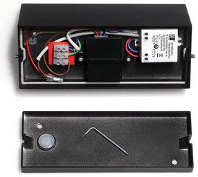 LED2 - LED Kültéri lámpa érzékelővel HUGO LED/9W/230V IP54 3000K/4000K