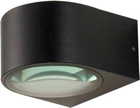 Italux Modern KĂŒltĂ©ri LED lĂĄmpa Pesaro Fekete ITXOWL-8082-4K IP54