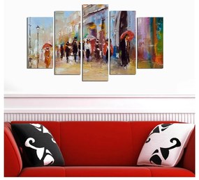 Kép szett 5 db-os 20x60 cm – Wallity