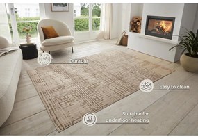 Barna-bézs szőnyeg 80x120 cm Terrain – Hanse Home