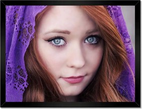 Poszterek keretben 40x30 Elbűvölő tekintet