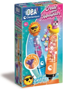 Színes Crazy Summer szövegkiemelő készítő készlet Clementoni