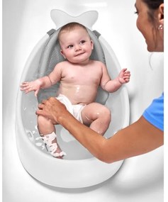 Skip Hop - MOBY 3 fehér ergonomikus babakád