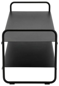 Fekete acél cipőtartó állvány 33x33x80 cm A-Shoe – Zone