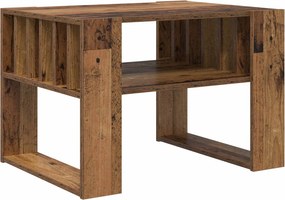 vidaXL Dohányzóasztal Öreg fa 66 x 49,5 x 45 cm Faanyag