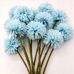 Mesterséges Virágok Krizantém Csokor Dekoráció 12.szt