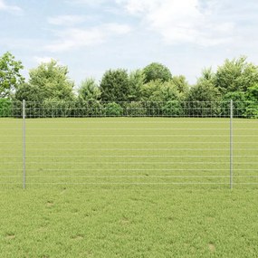 Kerti Kerítés Szett 2 db Horganyzott acél 25 x 1 m Tartós