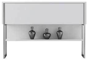 Komód Luxe - Silver, White