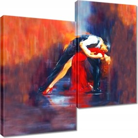 Vászonkép 60x60 Szenvedélyes tánc