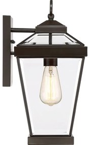 Quoizel QZ-RAVINE2-M-Kültéri fali lámpa RAVINE 1xE27/60W/230V IP44 barna