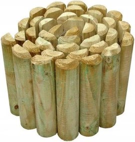 Rollborder fa drót 200cm 5x20cm impregnált