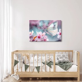 Kép - Pillangó a cseresznyefán (90x60 cm)