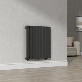 [neu.haus] Egyrétegű design radiátor Nore fekete 60x60cm, 459W