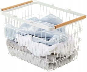 Yamazaki Tosca szennyestartó kosár M fehér